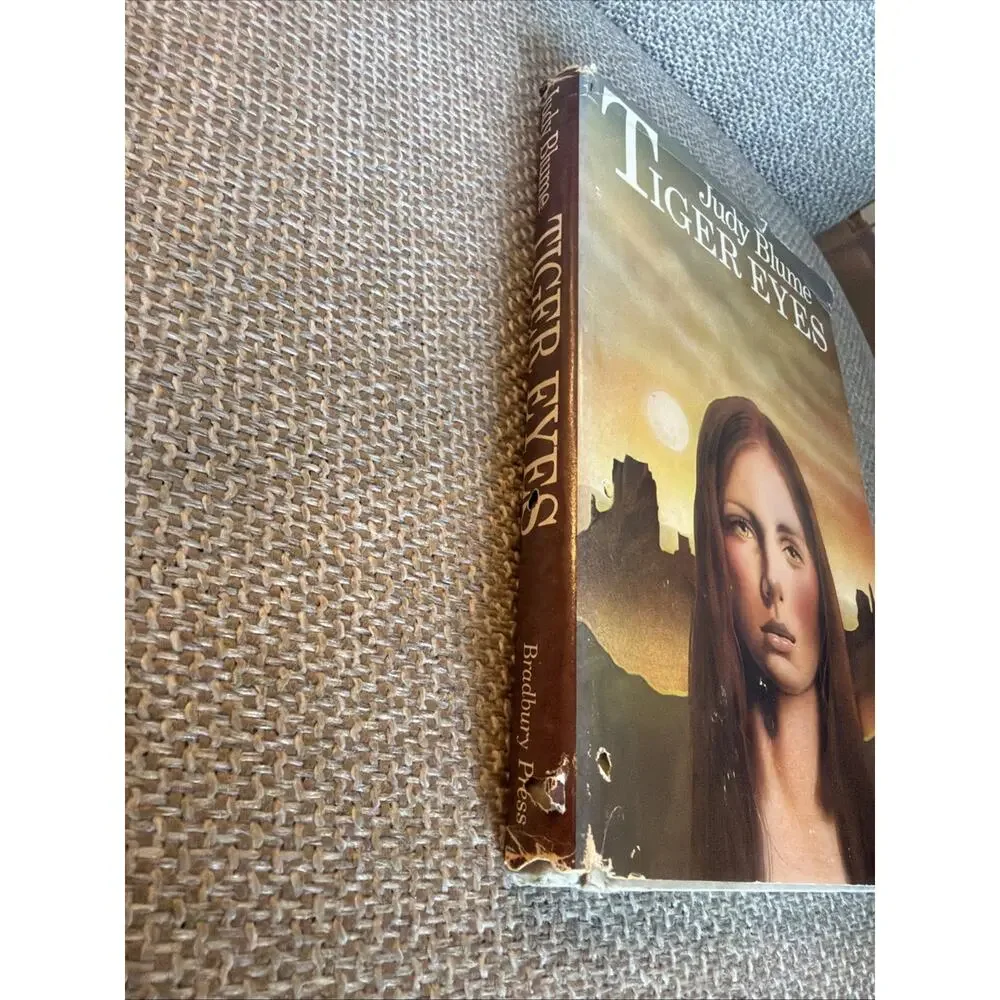 Judy Blume Tiger Eyes 1981 First Edition Hardcover Young Adult Novel